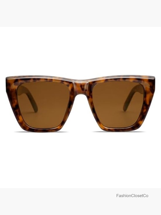 Oversized Square Cat Eye Polarized Sunglasses for Women main image 7